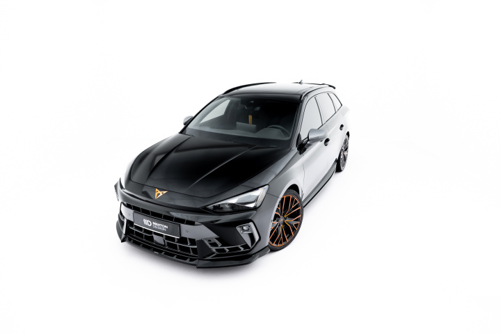 Front Splitter V.2 Cupra Leon ST / Hatchback Mk1 Facelift in the group Select car model at DDESIGN Scandinavia AB (CU-LE-1F-ST-FD2G)