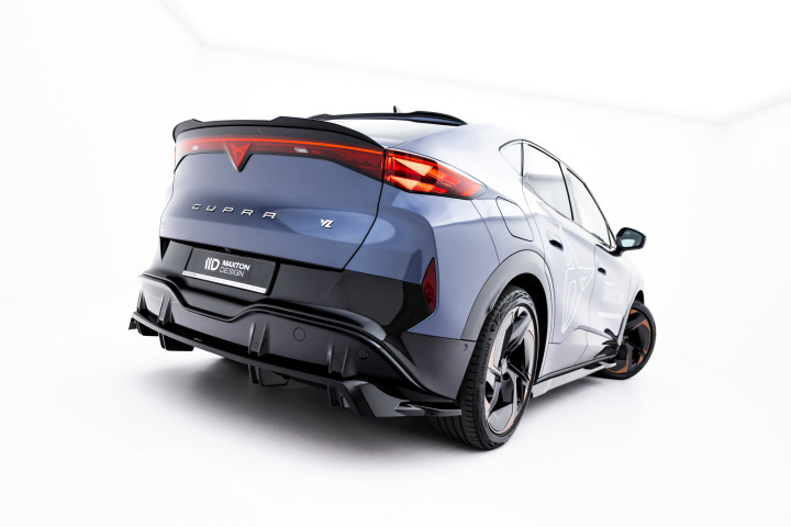 Rear Splitter (with vertical bars) Cupra Tavascan Mk1 in the group Select car model / Cupra / Tavascan 2023+ at DDESIGN Scandinavia AB (CU-TA-1-RD1G-RD2G)
