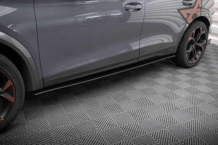 Cupra Formentor Mk1 2020-2024 Street Pro Side Skirts Diffusers Maxton Design in the group Select car model / Cupra / Formentor 2020+ at DDESIGN Scandinavia AB (CUFO1CNC-SD1B)