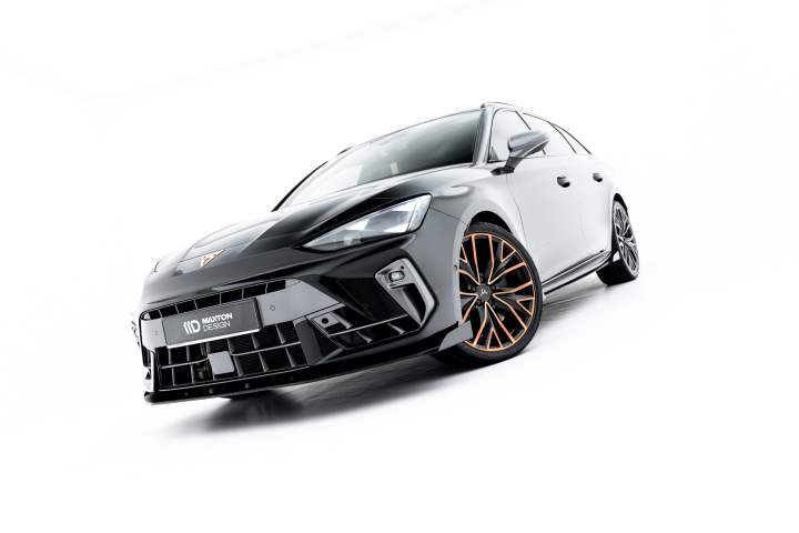 Street Pro Front Splitter + Flaps Cupra Leon ST / Hatchback Mk1 Facelift in the group Select car model / Cupra / Leon 2020+ at DDESIGN Scandinavia AB (CULE1FCNC-FD1B-FSF1G)