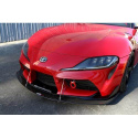 Toyota Supra A90/91 19+ Front Wind Splitter With Rods