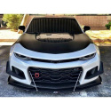 Chevrolet/ Camaro ZL1 1LE 2017+ Carbon Fiber Wind Splitter With Rods