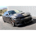 Dodge Charger SRT-8 / Scat Pack / Hell Cat / Daytona 2015+ Carbon Fiber Wind Splitter With Rods