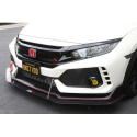 Honda Civic Type R with OEM Lip Front Wind Splitter
