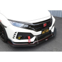 Honda Civic Type R with OEM Lip Front Wind Splitter