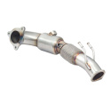 Ford Focus ST (Mk4) 2019+ Downpipe Sports Cat Performance Exhaust Cobra Sport