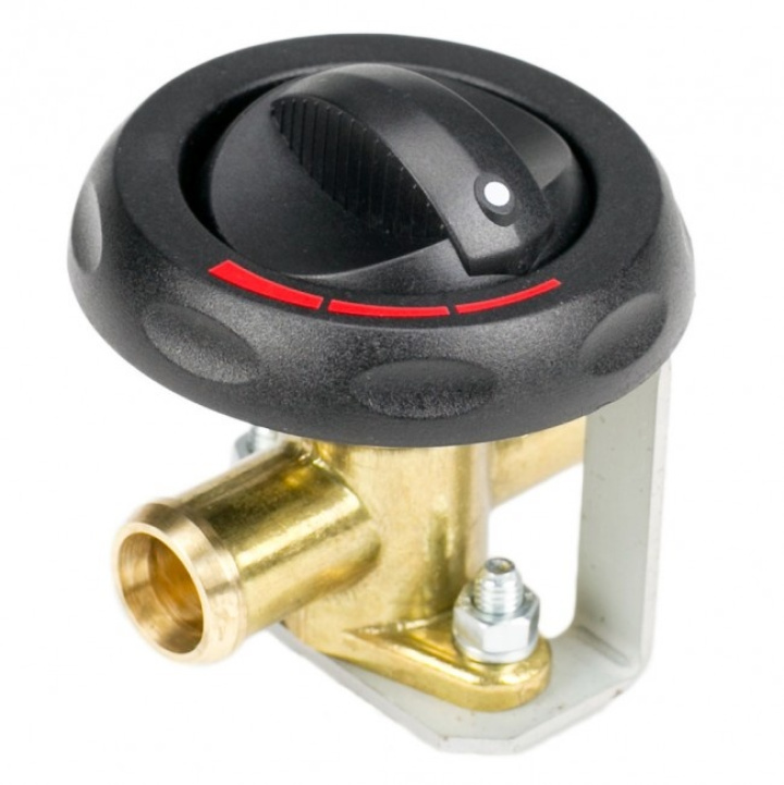 Brass Heater Valve with Control Knob 13mm in the group Interior / Heater & Accessories at DDESIGN Scandinavia AB (D47-B09-851)