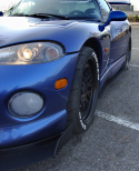 Dodge Viper GTS 1996-2002 Racing Side Skirts Diffusers Maxton Design