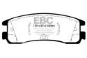 DP1122 Ultimax2 Rear Brake Pads (Street) EBC Brakes