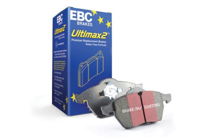 DP1214 Ultimax2 Rear Brake Pads (Street) EBC Brakes in the group Select car model / Fiat / Bravo / Brakes / Brake pads at DDESIGN Scandinavia AB (DP1214)