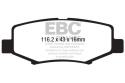 DP1799 Ultimax2 Rear Brake Pads (Street) EBC Brakes