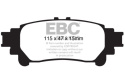 DP1850 Ultimax2 Rear Brake Pads (Street) EBC Brakes