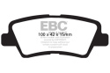 DP1875 Ultimax2 Rear Brake Pads (Street) EBC Brakes