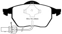 DP21114 Greenstuff Front Brake Pads (Street) EBC Brakes