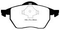 DP21324 Greenstuff Front Brake Pads (Street) EBC Brakes