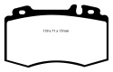 DP21363 Greenstuff Front Brake Pads (Street) EBC Brakes