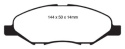 DP21832 Greenstuff Front Brake Pads (Street) EBC Brakes