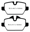 DP22102 Greenstuff Rear Brake Pads (Street) EBC Brakes