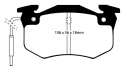 DP2458 Greenstuff Front / Rear Brake Pads (Street) EBC Brakes