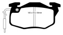 DP2545 Greenstuff Front Brake Pads (Street) EBC Brakes