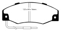 DP2604 Greenstuff Front Brake Pads (Street) EBC Brakes