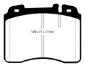 DP2927 Greenstuff Front Brake Pads (Street) EBC Brakes