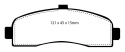 DP2946 Greenstuff Front Brake Pads (Street) EBC Brakes