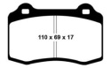 DP31031C Redstuff Front / Rear Brake Pads (Street) EBC Brakes