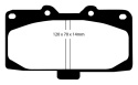 DP31200C Redstuff Front Brake Pads (Street) EBC Brakes