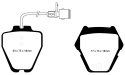 DP31328C Redstuff Front Brake Pads (Street) EBC Brakes