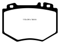 DP31487C Redstuff Front Brake Pads (Street) EBC Brakes
