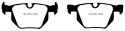 DP31494C Redstuff Rear Brake Pads (Street) EBC Brakes