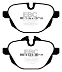 DP32047C Redstuff Rear Brake Pads (Street) EBC Brakes