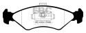 DP41050R Yellowstuff Front Brake Pads (Sport) EBC Brakes