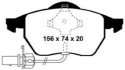 DP41114R Yellowstuff Front Brake Pads (Sport) EBC Brakes