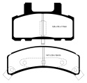 DP41273R Yellowstuff Front Brake Pads (Sport) EBC Brakes