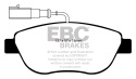 DP41383R Yellowstuff Front Brake Pads (Sport) EBC Brakes
