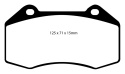 DP41539R Yellowstuff Front Brake Pads (Sport) EBC Brakes