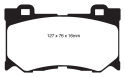 DP41823R Yellowstuff Front Brake Pads (Sport) EBC Brakes