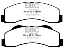 DP41855R Yellowstuff Front Brake Pads (Sport) EBC Brakes