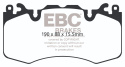 DP42064R Yellowstuff Front Brake Pads (Sport) EBC Brakes