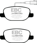 DP42080R Yellowstuff Rear Brake Pads (Sport) EBC Brakes