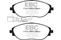 DP42127R Yellowstuff Front Brake Pads (Sport) EBC Brakes