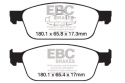 DP42145R Yellowstuff Front Brake Pads (Sport) EBC Brakes