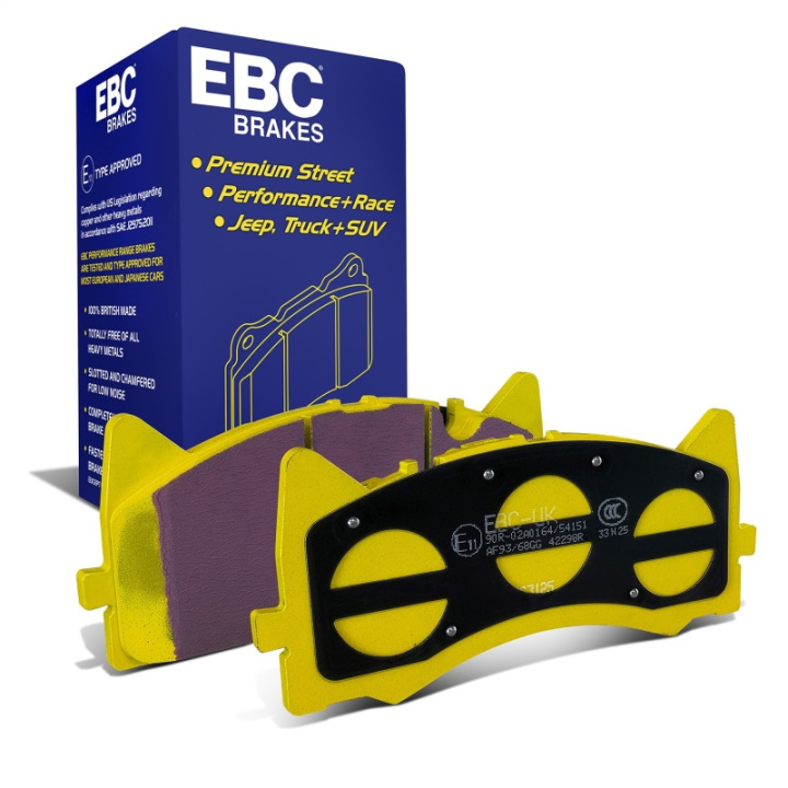 DP42298R Yellowstuff Front Brake Pads (Sport) EBC Brakes in the group Select car model / Mercedes Benz / C-Class 15-21 (W205) / Brakes at DDESIGN Scandinavia AB (DP42298R)