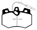 DP4626R Yellowstuff Front Brake Pads (Sport) EBC Brakes