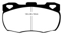 DP4708R Yellowstuff Front Brake Pads (Sport) EBC Brakes