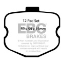 DP51771NDX Bluestuff NDX Front Brake Pads (Trackday) EBC Brakes