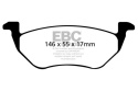 DP61710 Greenstuff Rear Brake Pads (Street) EBC Brakes