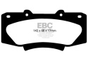 DP62054 Greenstuff Front Brake Pads (Street) EBC Brakes